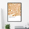Mam Tor & Rushup Edge Peak District Contour Print