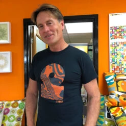 Stanage Pole Contour Design T Shirt