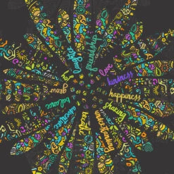 Wellbeing Words - Love Nature - Fine Art Print -Home Furnishings Store PDFlowerofLifeZOOMDETAIL bd668216 9373 465a a72f 29d51b50ebb3