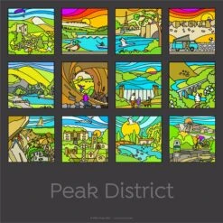 Peak District Idylls - 12 Print Collection - Fine Art Print -Home Furnishings Store PDIdyllComposition12REVsmll