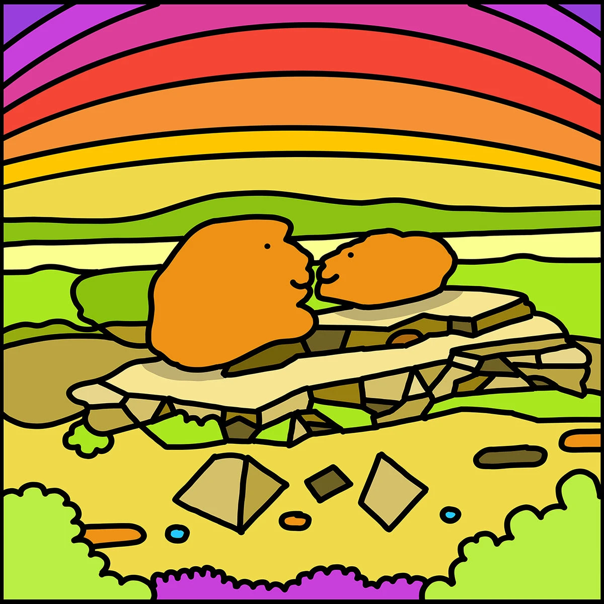 Kissing Stones - Peak District - Mini Fine Art Print 3 Kissing Stones - Peak District - Mini Fine Art Print - Image 3