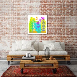 Hay Meadow Tryptych 01 - Love Nature - Fine Art Print -Home Furnishings Store PDLNHayMeadowROOM3