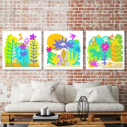 Hay Meadow Tryptych Set - Love Nature - Fine Art Prints