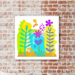 Hay Meadow Tryptych 01 - Love Nature - Fine Art Print