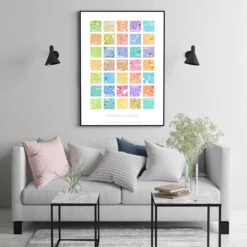 Park Designs - Treasured Places 35 Contour Print (on White)