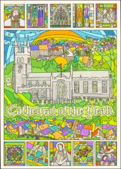 Cathedral Of The Peak - Peak District - Fine Art Print -Home Furnishings Store PDTideswellChurch50 70PRINTSMALL