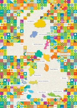 Pop Parks - Map Of The UKs 15 National Parks -Home Furnishings Store PDUKNationalParksMapv2.150 70SMALL