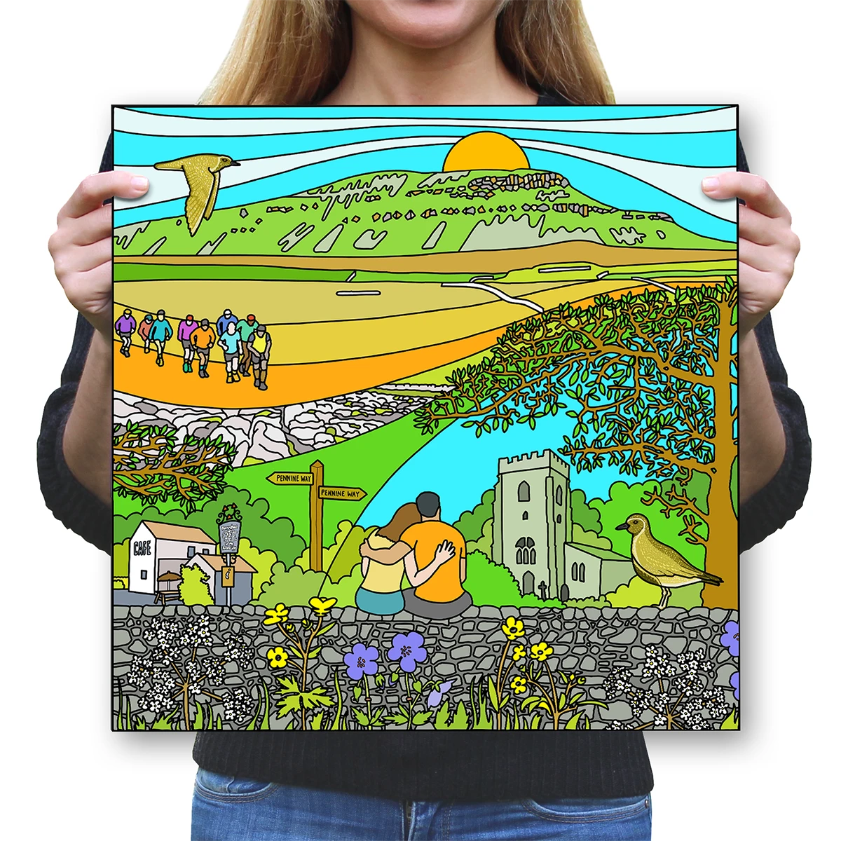 Pen Y Ghent - Yorkshire Dales Fine Art Print 2 Pen Y Ghent - Yorkshire Dales Fine Art Print - Image 2