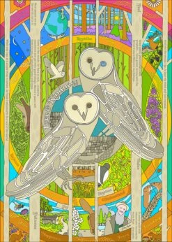 The Wisdom Of The Woods - John Muir - Fine Art Print -Home Furnishings Store PDwoodlandwisdomv6.0adjsmllweb