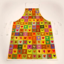 I Love Parks - Hearts Of The Park, Peak District Apron -Home Furnishings Store Park Designs Apron Hearts of the Park 02