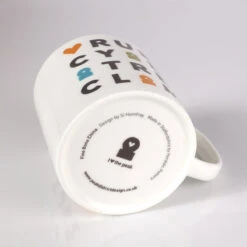Fine Bone China Pint Mug - Run Cycle Trek Climb - Always Moving -Home Furnishings Store Park Designs Pint Mug