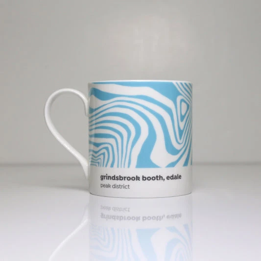 Peak District - Contour Mugs Set Of 4 - #01 7 Peak District - Contour Mugs Set Of 4 - #01 - Image 7