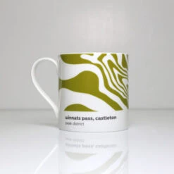 Peak District - Contour Mugs Set Of 4 - #01 20 Peak District - Contour Mugs Set Of 4 - #01 -Home Furnishings Store Peak District Contour Mug Winnats Pass Castleton