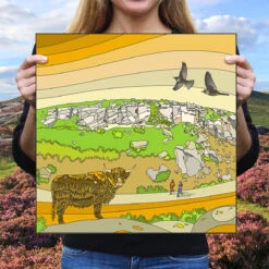 Burbage North & Ring Ouzels - Peak District Print