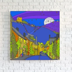 Home Furnishings Store -Home Furnishings Store Peak District Idyll Prints Castleton Night