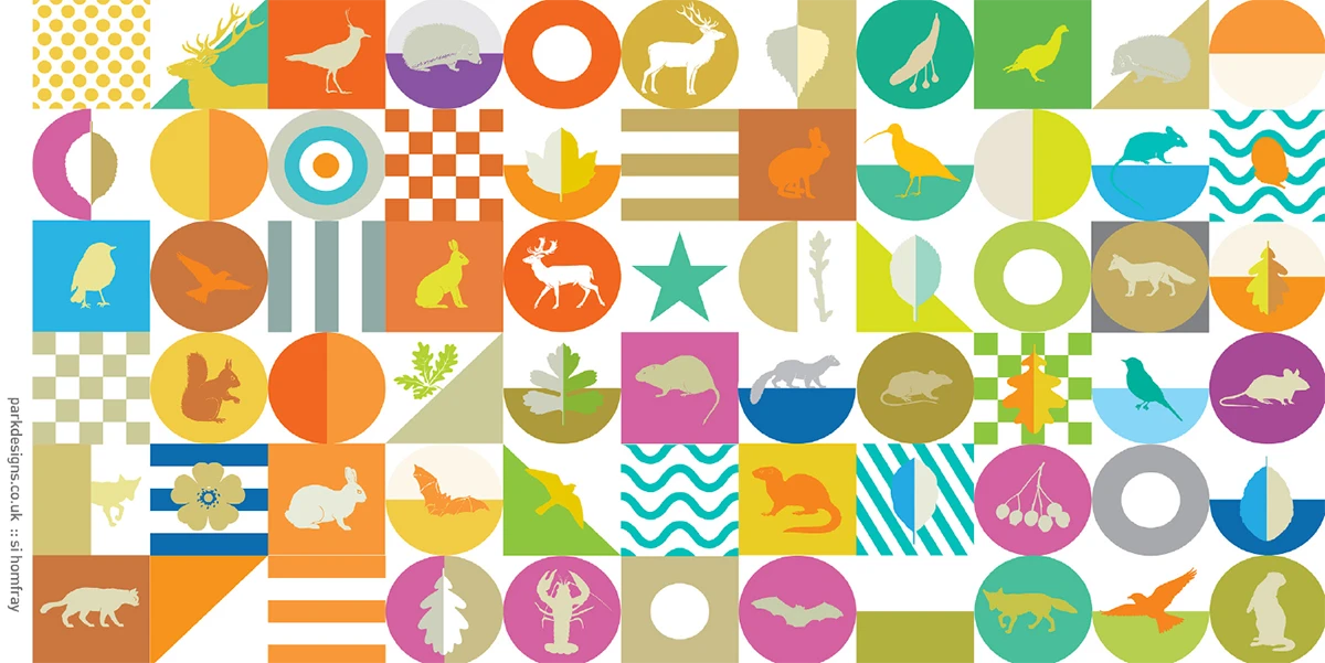 Pop Art Nature - I Love Parks - Mug 4 Pop Art Nature - I Love Parks - Mug - Image 4