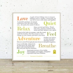 Seven Sentiments - Fine Art Print