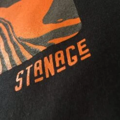 Stanage Pole Contour Design T Shirt -Home Furnishings Store Stanage T Shirt detail